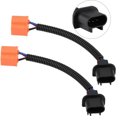 H13 9008 auf H4 9003 HB2 Adapterkabel zur Umrüstung von weiblichen LED-Scheinwerfern (1/5)