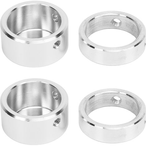 Lot de 2 embouts de poignée en alliage d'aluminium pour équipement de fitness, 1 pouce, couvre-extrémités (1/5)