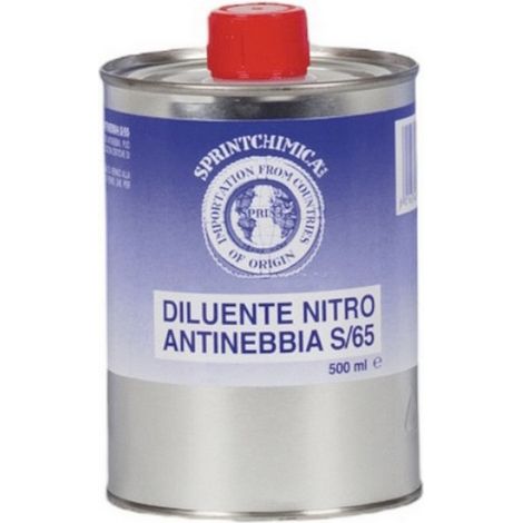 20PZ DILUENTE NITRO ANTINEBBIA SENZA 65 LT. 0,5