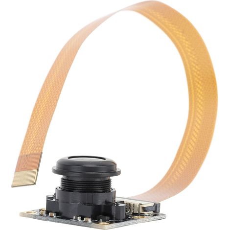 Module caméra grand angle 130° 5MP vision nocturne infrarouge 1080p port CSI pour Raspberry Pi 5 Zero (1/5)