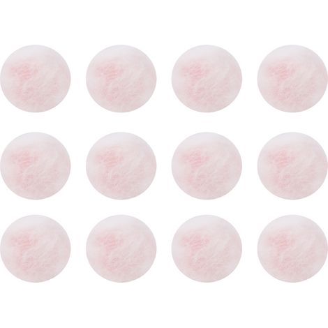 Ortviai Bouchons d’oreilles en cire et coton – 6 paires (12 unités), roses, étanches et anti-bruit (SNR 27 dB) (1/3)