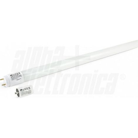 Alpha electronic tubo de vidrio led 90cm t8 13w 4000k - lt090-19nw