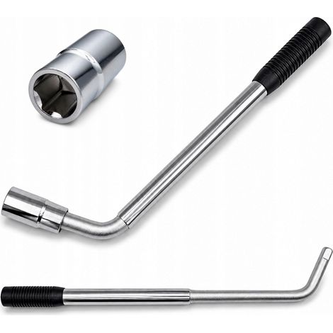 Chiave per dadi telescopica con bussole da 17 e 19 mm, in acciaio (1/5)