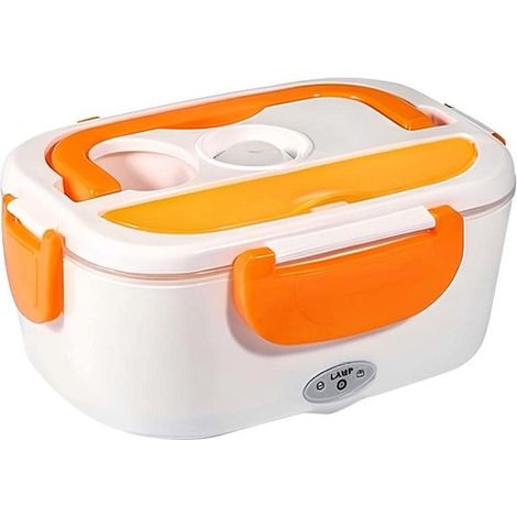 Chauffe-Repas Électrique Portable - AVIZAR - 1,5 L - Bol inox amovible - Hermétique - 110–240 V (1/5)