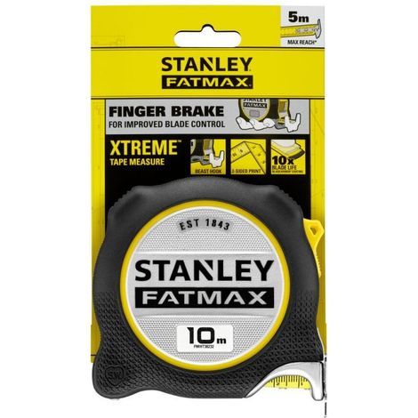 Dewalt – Mètre déroulant 10 m x 32 mm – Revêtement BladeArmor pour durabilité – Crochet extra large pour mesures précises – Bi-matière