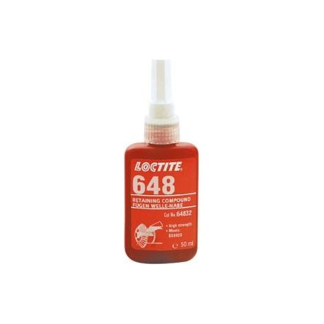 Bloccante per accoppiamenti cilindrici LOCTITE 648 contenuto 50 ml