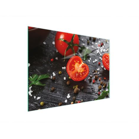 Glasschneidebrett 30x22 Tomate