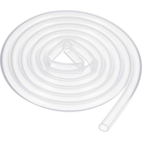 Tuyau En Silicone, 4.5mm ID x 6.5mm OD Tuyau En Silicone naturel Flexible Tube Transparent Résistant À La Température Pour Brassage Maison, Aquaponie, Tuyau À Air, Ligne À Bière (1/5)