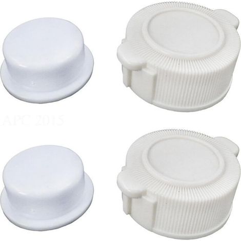 Coperchio e tappo di scarico per piscina compatibili con Intex 10043/10044, 4569, tappo della valvola di scarico per piscina fuori terra, filtro a sabbia, pompa, accessori per filtro