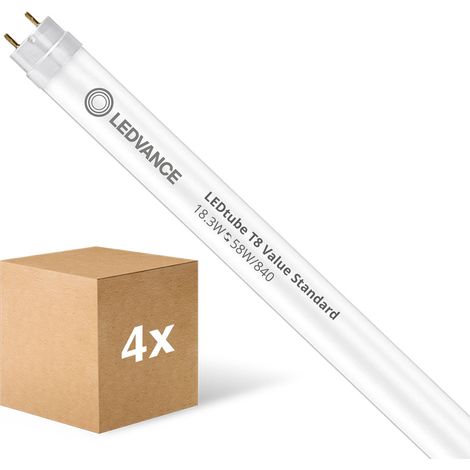 Lot 10x Ledvance Tube LED T8 Value (EM/Direct 230V) Standard