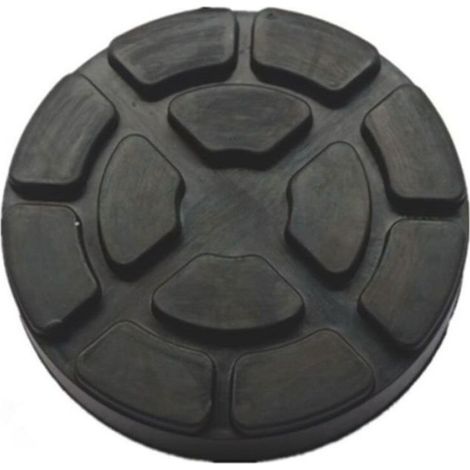 Patins En Caoutchouc - Diamètre 130 mm - Pour Ponts Élévateurs Automobile - Lot De 4 (1/4)