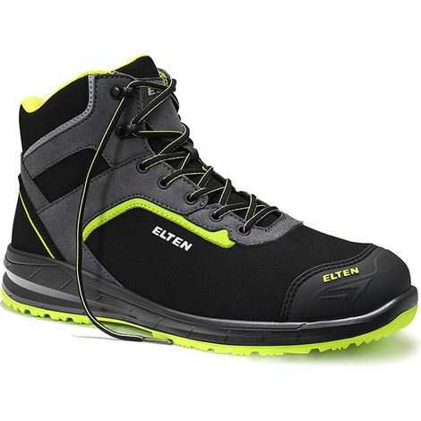 ELTEN Sicherheitsstiefel LOAN XXSports Pro black-lime Mid ESD S3 768151-41 (1/5)