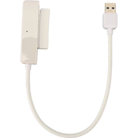 Convertisseur USB 3.0 vers SATA professionnel, adaptateur plug-and-play pour disque dur SATA 2,5 pouces, compatible Windows, OS X et Linux, blanc (1/5)