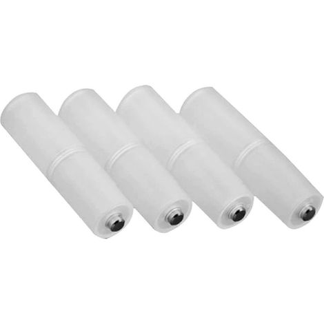 4 Stück AAA-zu-AA-Batteriekonverterbox-Halterung, Mehrzweck-Batterieadapter