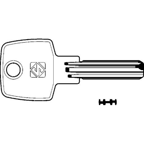 Chiavi punzonate per cilindri cisa 4+6 spine cs48 - cs48
