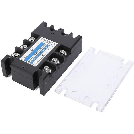 Dreiphasen-Halbleiterrelais 25A 480V AC, DC-Steuerung SSR-3/032-4825A, Industrieausrüstung, robustes Schalten für ohmsche Lasten, zuverlässiges Leistungsmodul. (1/5)