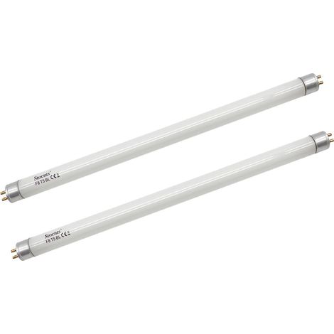Packung mit 2 Ersatz-UVA-Lampen für T5 8W 29cm Insektenvernichterlampe, CREA