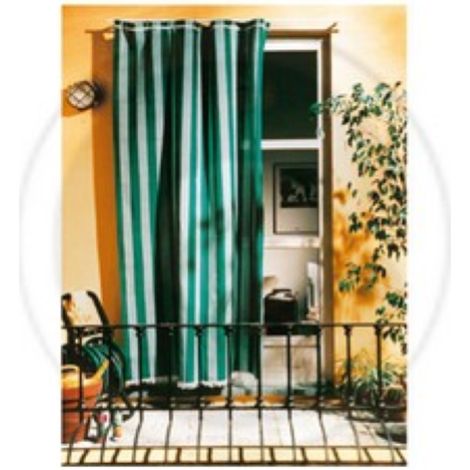 auvent coton polyester cm 140x250h rayA jaune A l&39extA rieur moustiquaire