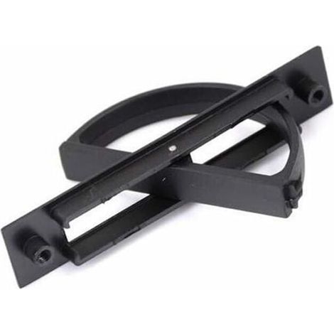 Poignée de Porte Encastrée Poignées Cachées en Alliage de Zinc Pratique Bouton de Plancher Encastré Dissimulé pour Tiroir Armoire Armoire de Plancher (Noir)-LIAIKI (1/5)