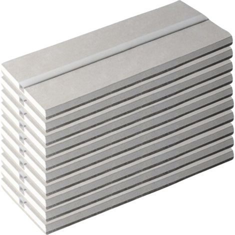Semilavorato cartongesso fibra alluminio led 14,5x200 cm 10 pezzi 20 m lineari