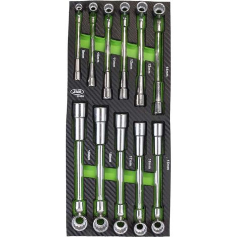 MÓDULO EVA FIBRA DE CARBONO DE 11 LLAVES DE TUBO TIPO "L" JBM 15155 (1/5)