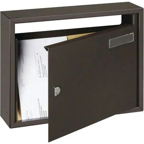 Decayeux Commerciale 2 Briefkasten braun lackiert