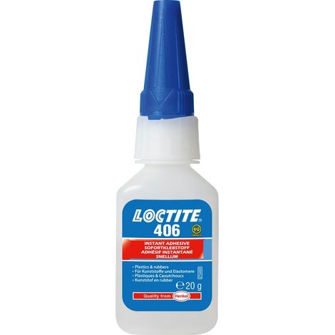LOCTITE 406 Sofortklebstoff Kunststoff 20g Flasche