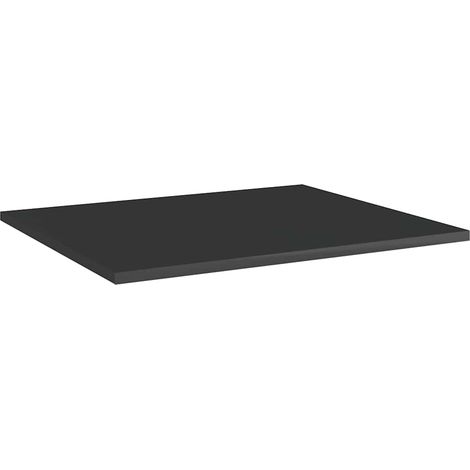 Maison Exclusive - Bücherregal-Bretter 8 Stk. Hochglanz-Schwarz 6 (1/5)