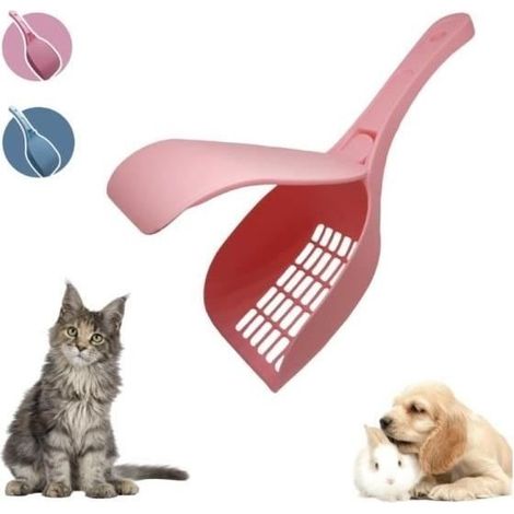 Pelle litiere chat avec couvercle anti renversement pelle a litière pour chat bac ouvert, fermer pelle litiere pour tous types (1/4)