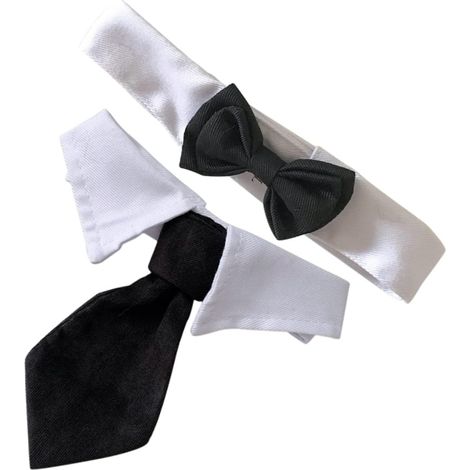 Pieces Bow Ties for Dogs and Grooming Accessories, Black Pet Bow Tie Perfect for Parties and Special Events (1/5)
