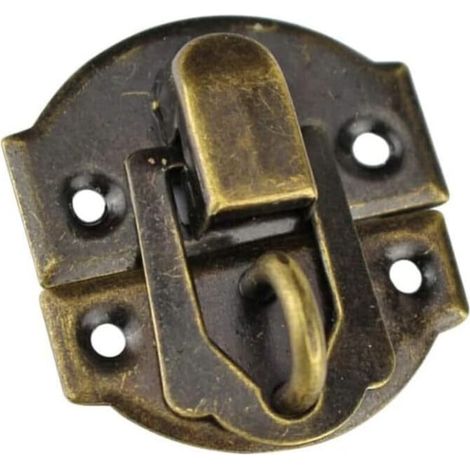 10 cadenas anciens pour boîtes à bijoux, fermoir vintage