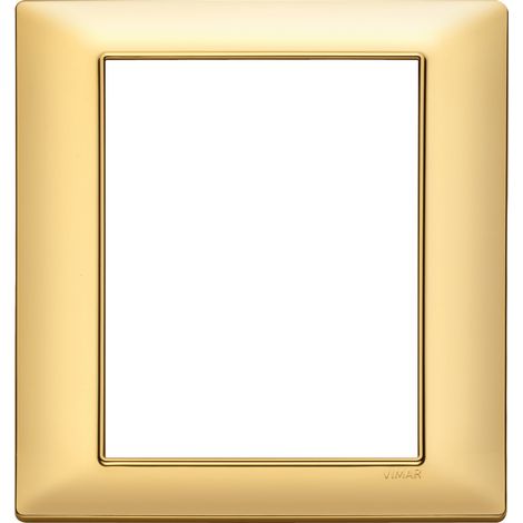 VIMAR - 14668.25 Placca 8M oro opaco