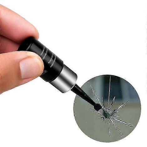 Kit de réparation de pare-brise (1 pièce) - Liquide de réparation nano pour pare-brise, idéal pour réparer soi-même les vitres de voiture et les écrans de téléphone. (1/3)