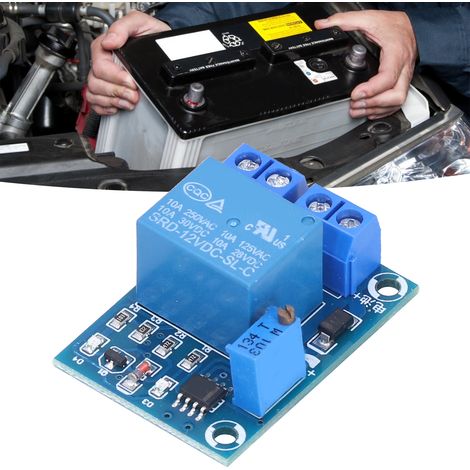 Module de gestion de la sous-tension de la batterie 12 V avec récupération automatique de la sous-tension et interrupteur de protection contre les coupures de courant de la batterie (1/5)