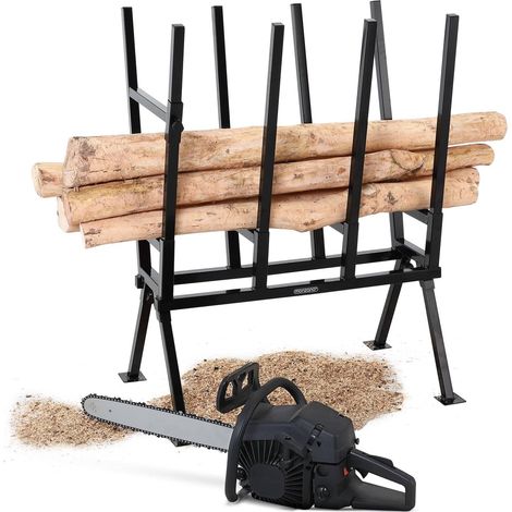 Caballete de acero, altura ajustable, capacidad de 400 kg (1/5)