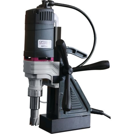 Perceuse magnétique puissante jusque ø35x35 mm Weldon 19 mm 1,6 kW aimant 16000 N poids léger 11 kg Optidrill DM35 (1/5)