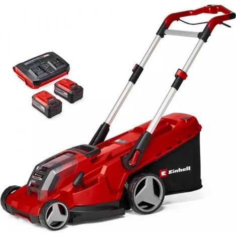 Rasaerba a batteria Einhell Rasarro 36/42 taglio Mulching con 2 batterie 5.2Ah (1/10)