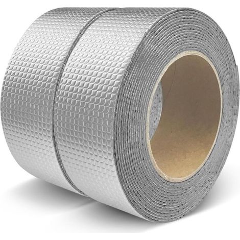 Ruban butyle d'étanchéité 50mm x 5m – Aluminium hydrofuge pour toitures – Résistant à l'humidité et aux produits chimiques (1/4)
