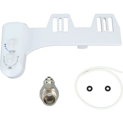 Selbstreinigendes WC-Bidet mit Doppeldüse und einstellbarem Wasserdruck für die Intimhygiene 9/16