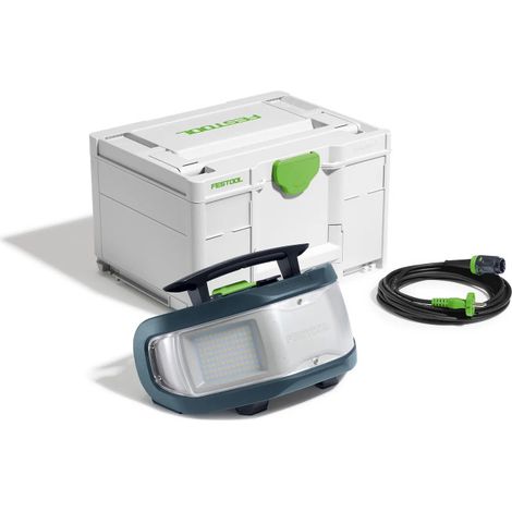 Projecteur de chantier hybride Festool SYSLITE DUO-H I-Basic, sans batterie ni chargeur, dans un Systainer