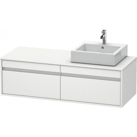 Duravit Ketho Meuble sous-lavabo sur console suspendu,
