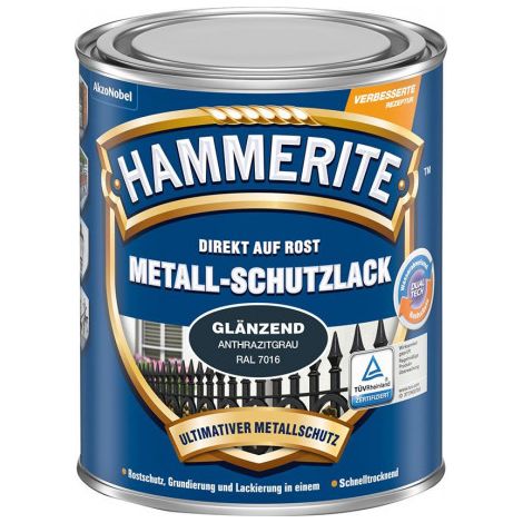 Laque de protection métallique 750 ml anthracite (Par 3) (1/2)
