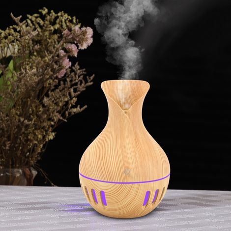 300 ml USB-Retro-Aromatherapie-Luftbefeuchter mit bunten Lichtern für Zuhause und Auto (1/5)