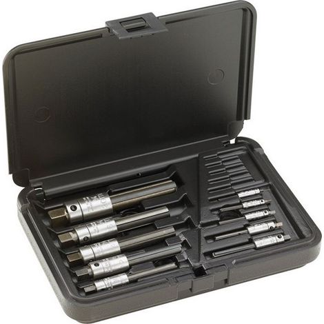 Juego de extractors de macho de roscars, 3 planas, de caja, Modelo : M3-M20 para macho de roscars de mano, tamaño de Agujero M3 M4 M5 M6 M8 M10 M12 M14 M16 M20