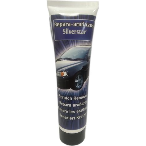 OUTLET Repara arañazos para vehículos Silverstar, apto para todo tipo de colores y cualquier pintura, envase de 125 ml