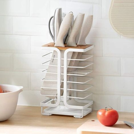 TAISHENGDA-Bloc à couteaux Porte-couteau de cuisine Rangement Organiser (1/5)