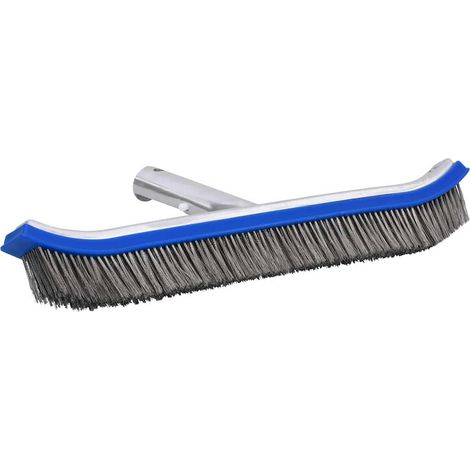 Maison Exclusive - Brosse pour parois de piscine Aluminium (1/5)