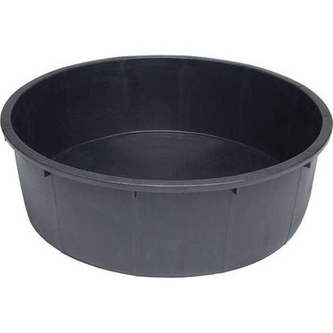 Boite de stockage sous-épine ronde noire – Polyéthylène basse densité – Dimensions 50x50x30cm – Pour espaces extérieurs – ICS (1/4)