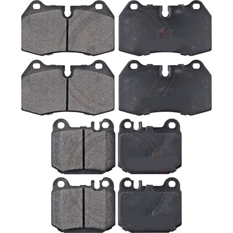 KIT PASTIGLIE FRENO ANTERIORI E POSTERIORI compatibile con MAZDA 3 (BM,BN) / PASTIGLIE FRENANTI AUTO OEM FDB4446,FDB1470 / SOSTITUZIONE DIRETTA / BASSA POLVERE / SILENZIOSO