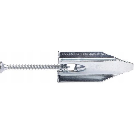 Connettore metallico lungo TAP-IT 10,8x43 mm per fissaggio in cartongesso doppio con vite 4x50mm, [OP 4]
